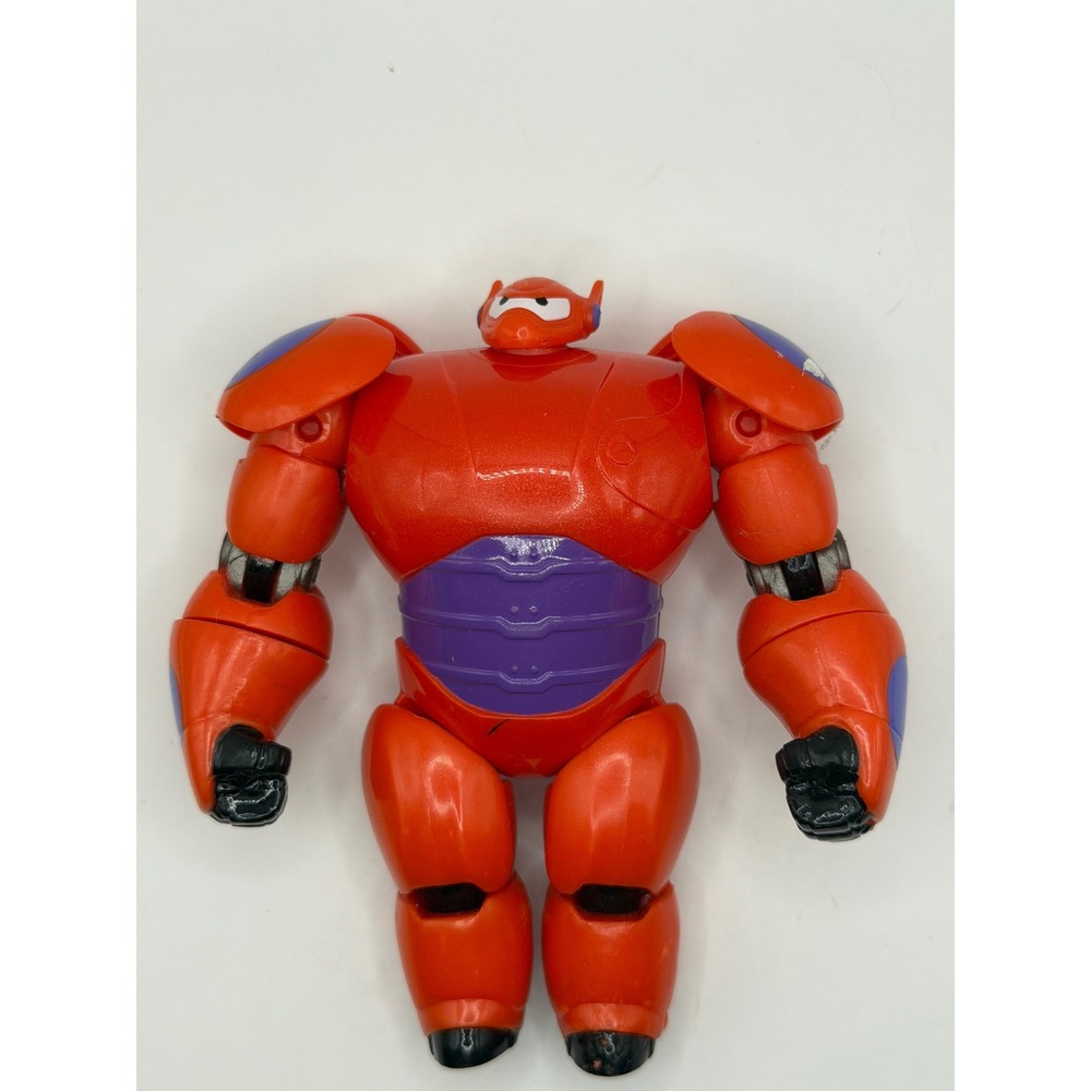 Disney Bandai 2014 Big Hero 6 Baymax Red Armor 4 Inch Action Figure 38601